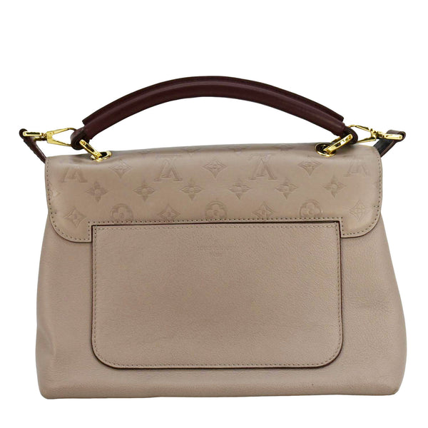 LOUIS VUITTON Very One Handle Calfskin Monogram Shoulder Bag Beige