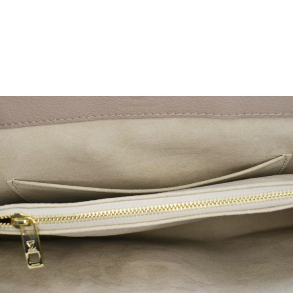 LOUIS VUITTON Very One Handle Calfskin Monogram Shoulder Bag Beige