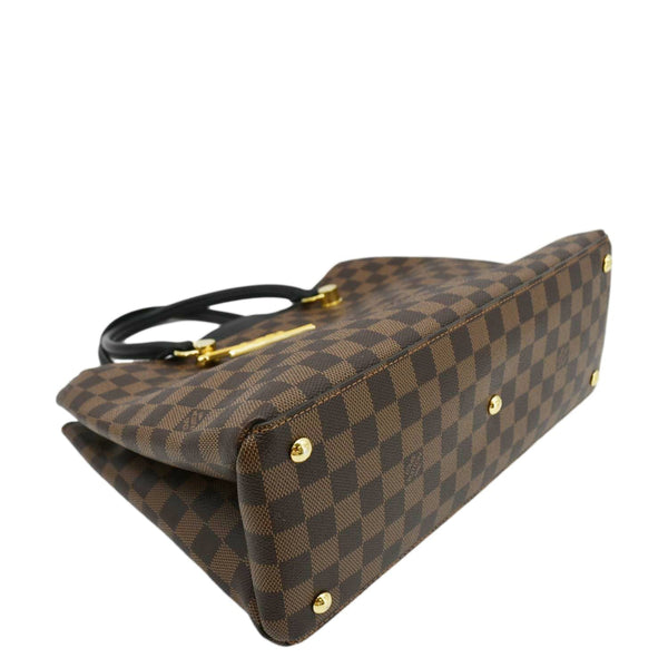 LOUIS VUITTON LV Riverside Damier Ebene Shoulder Bag Black