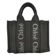 CHLOE Woody Small Nylon Tote Bag Black