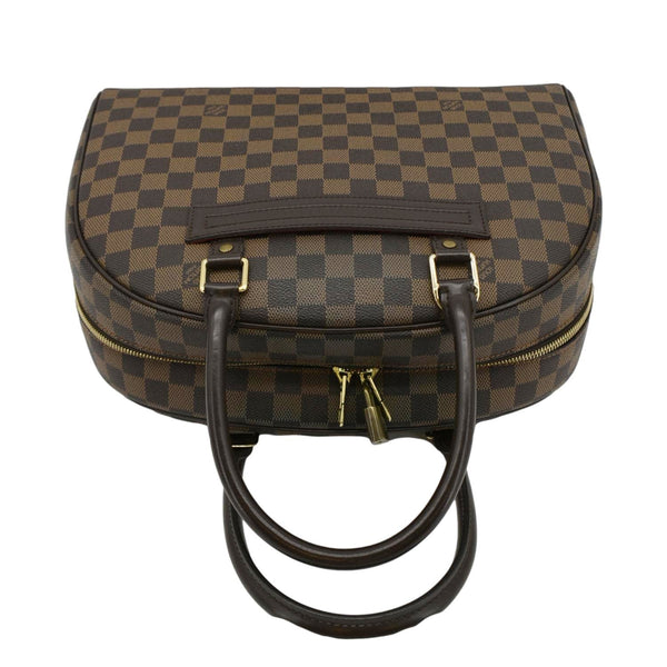 \LV Nolita Damier Ebene Satchel Bag Brown uppe risde