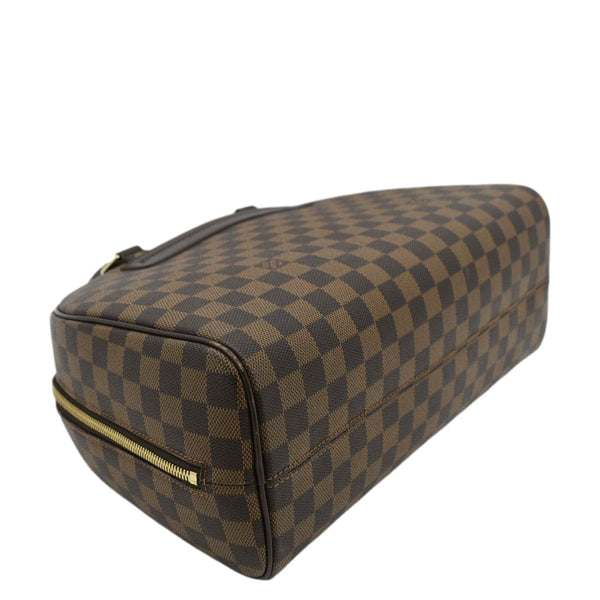 LOUIS VUITTON Nolita Damier Ebene Satchel Bag Brown