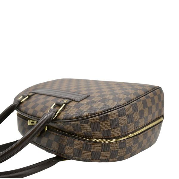 LOUIS VUITTON Nolita Damier Ebene Satchel Bag Brown