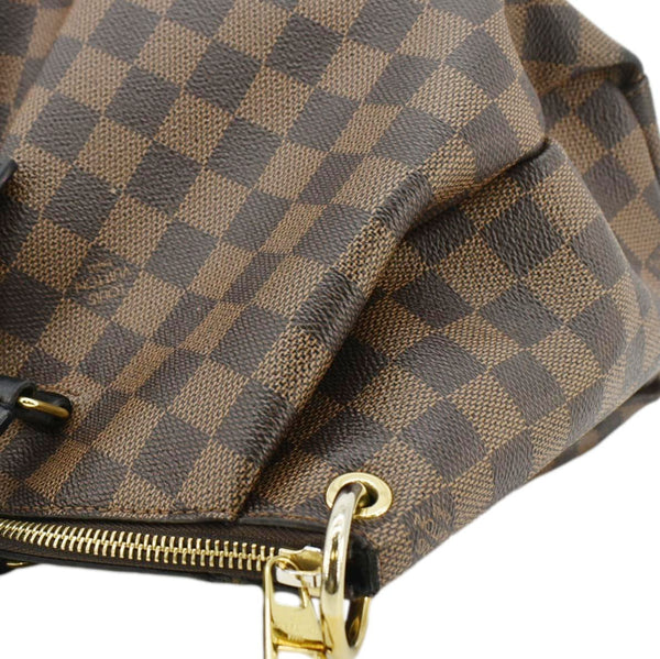 LOUIS VUITTON Odeon MM Damier Ebene Shoulder Bag Black