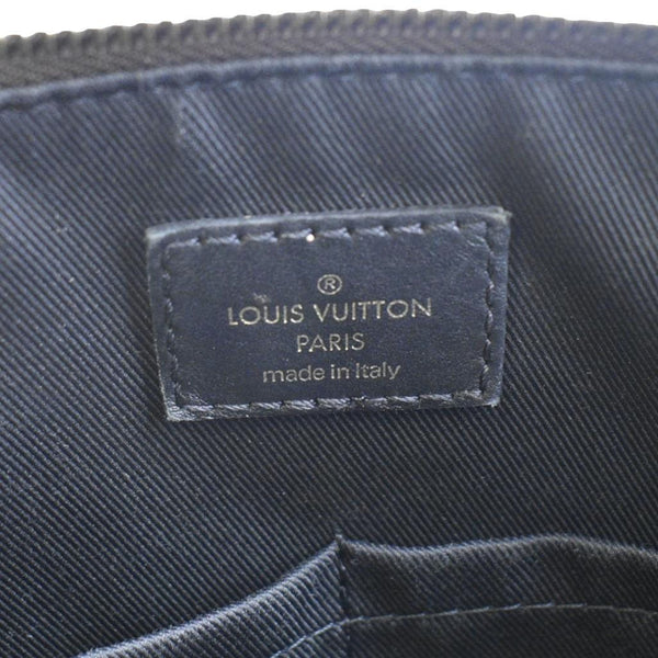 LOUIS VUITTON Odeon MM Damier Ebene Shoulder Bag Black