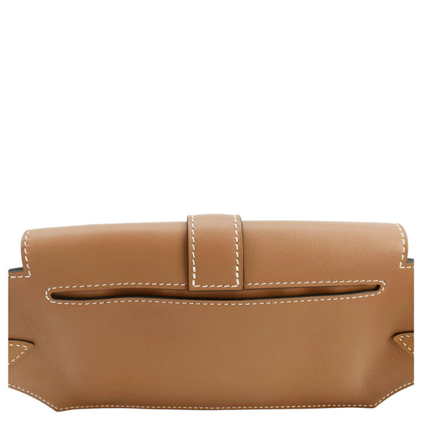 HERMES Elan Leaher Pocket Belt Bag Brown