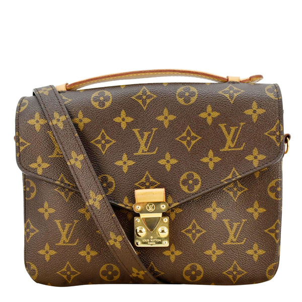 LOUIS VUITTON  Metis Pochette Monogram Canvas Crossbody Bag Brown