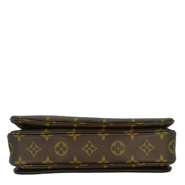 LOUIS VUITTON  Metis Pochette Monogram Canvas Crossbody Bag Brown