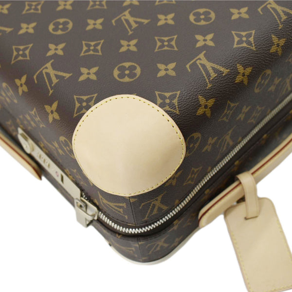 LOUIS VUITTON Horizon 55 Monogram Canvas Travel Bag Cream