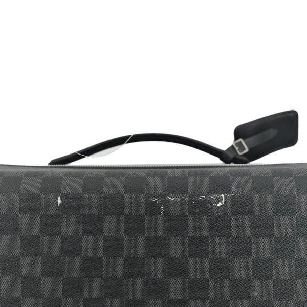 LOUIS VUITTON Horizon 55 Damier Graphite Canvas Rolling Suitcase Black