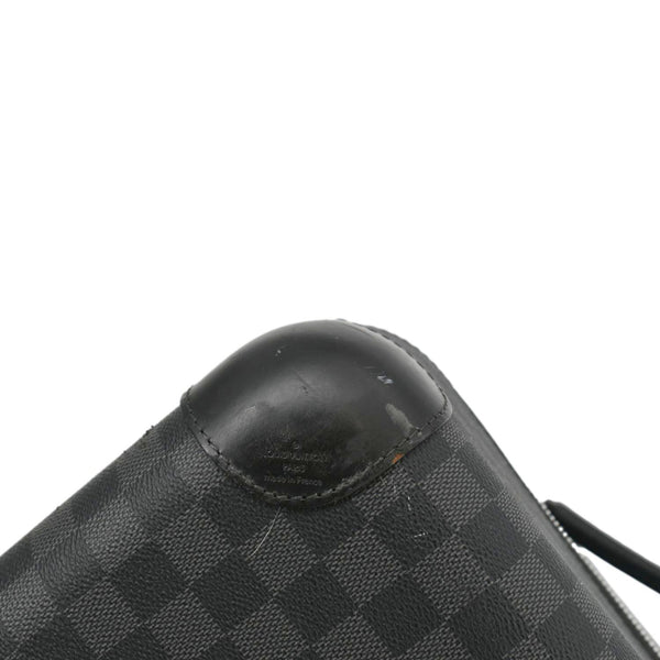 LOUIS VUITTON Horizon 55 Damier Graphite Canvas Rolling Suitcase Black