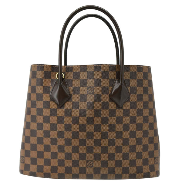 LOUIS VUITTON Kensington Damier Ebene Tote  front look