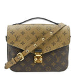 LOUIS VUITTON  Metis Pochette Reverse Monogram Canvas Crossbody Bag Brown