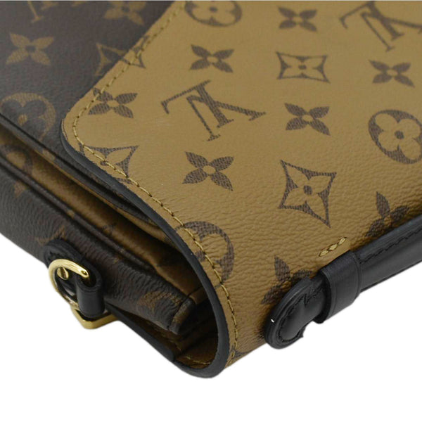 LOUIS VUITTON  Metis Pochette Reverse Monogram Canvas Crossbody Bag Brown