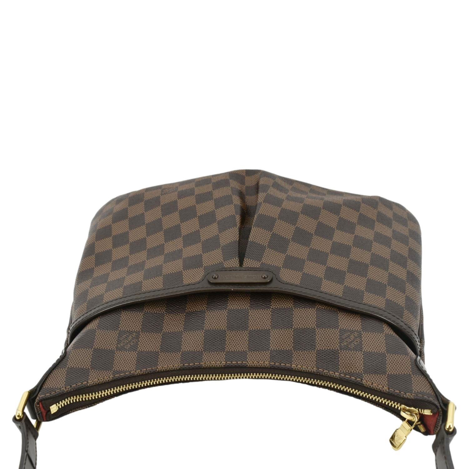 LOUIS VUITTON Bloomsbury PM Damier Ebene Crossbody Bag Brown