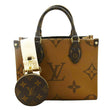 LOUIS VUITTON Onthego PM Giant Monogram Reverse Canvas Shoulder Bag Brown