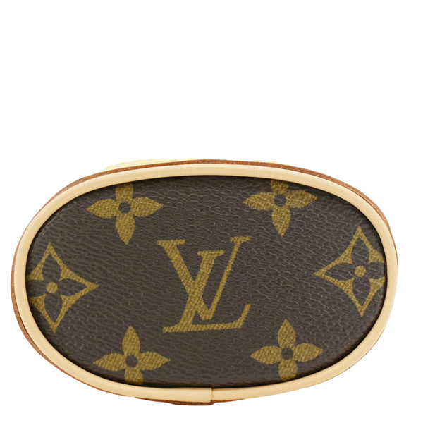 LOUIS VUITTON Fold Me Pouch Monogram Canvas Shoulder Bag Brown