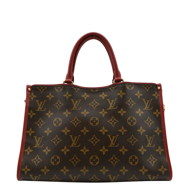 LOUIS VUITTON Popincourt Monogram Canvas Tote Bag Red