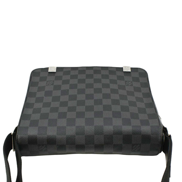 LOUIS VUITTON District PM Damier Graphite Messenger Bag Black