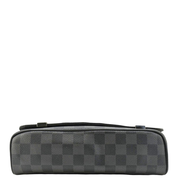 LOUIS VUITTON District PM Damier Graphite Messenger Bag Black