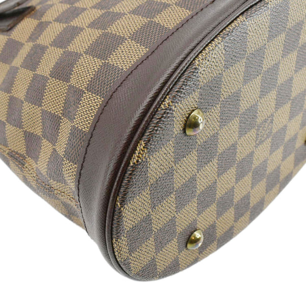 LOUIS VUITTON Marais Bucket Damier Ebene Shoulder Bag Brown