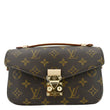 LOUIS VUITTON Metis East West Pochette Monogram Canvas Shoulder Bag Brown