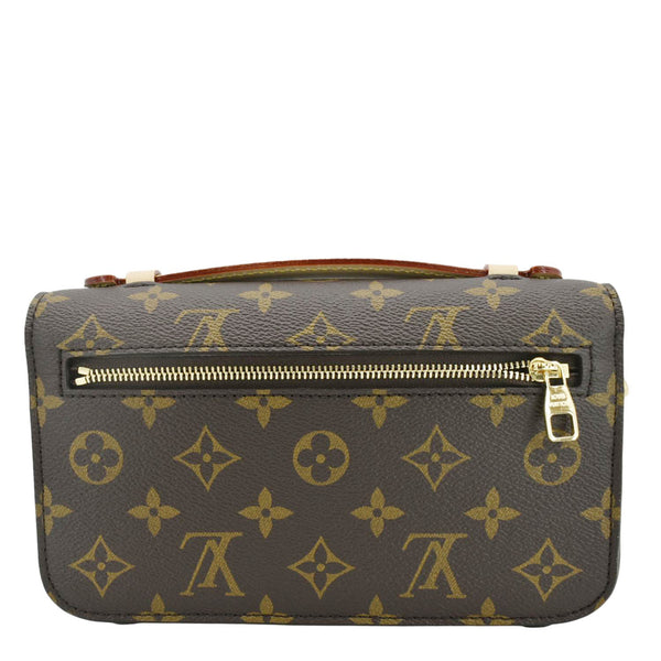 LOUIS VUITTON Metis East West Pochette Monogram Canvas Shoulder Bag Brown