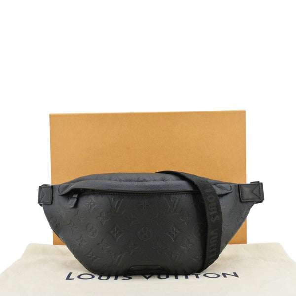 LOUIS VUITTON Empreinte Leather Bumbag Black