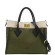 LOUIS VUITTON On My Side MM Monogram Canvas Shoulder Bag Cream front look