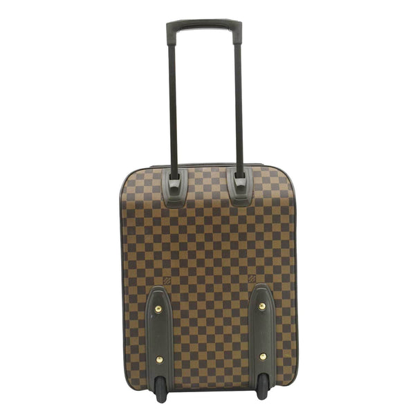 LOUIS VUITTON  Pegase 45 Damier Ebene Rolling Travel Bag Brown