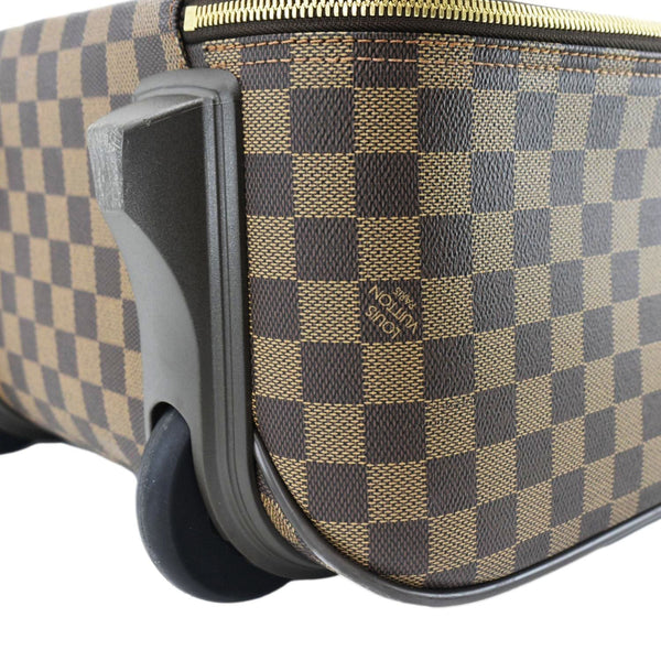 LOUIS VUITTON  Pegase 45 Damier Ebene Rolling Travel Bag Brown