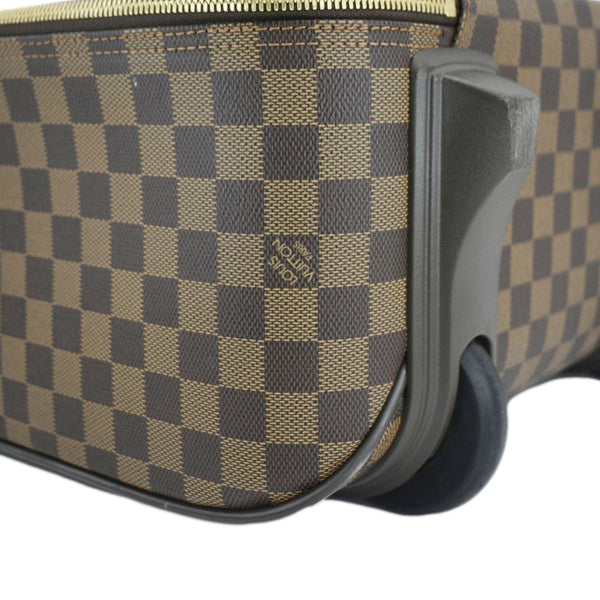 LOUIS VUITTON  Pegase 45 Damier Ebene Rolling Travel Bag Brown