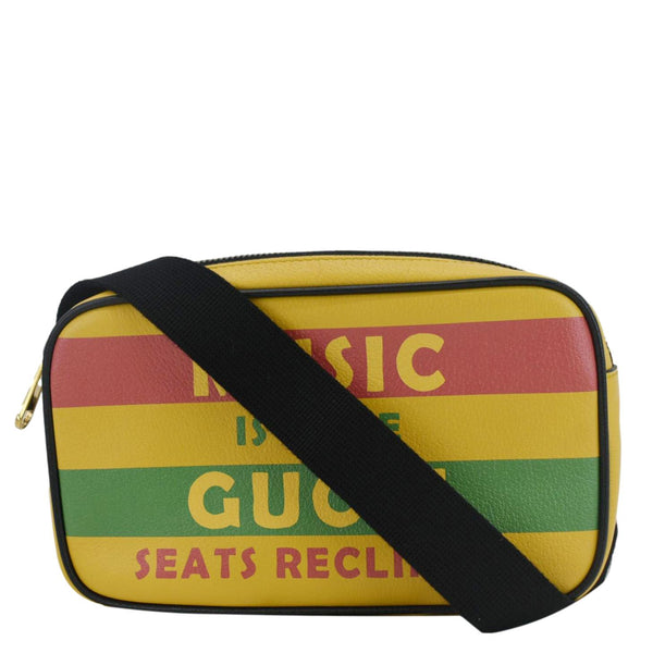 GUCCI 100 Centennial Music Is Mine Leather Belt Bag Multicolor 602695