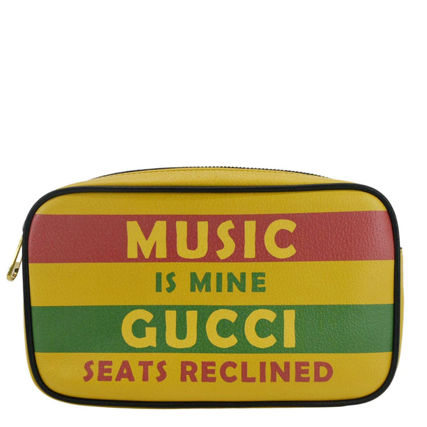 GUCCI 100 Centennial Music Is Mine Leather Belt Bag Multicolor 602695