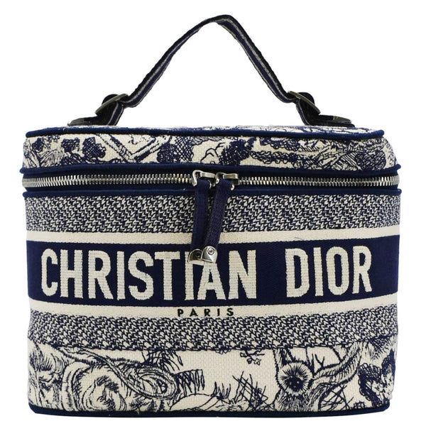 CHRISTIAN DIOR Travel Oblique Embroidery front side look