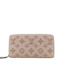 LOUIS VUITTON Mahina Leather Zippy Wallet Magnolia