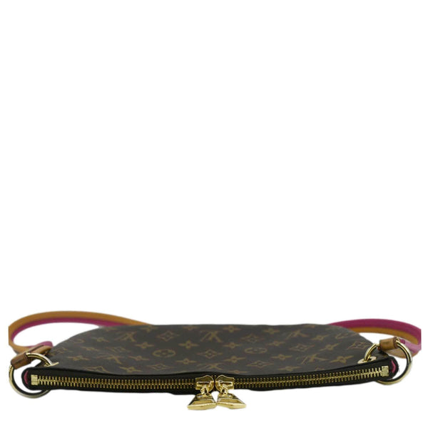 LOUIS VUITTON Lorette Monogram Canvas Shoulder Bag Brown