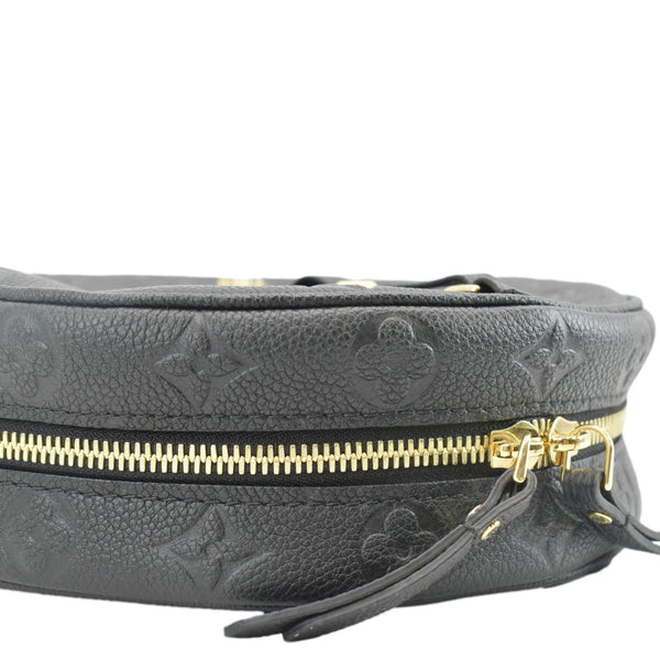 LOUIS VUITTON Boite Chapeau Souple MM Monogram Empreinte Shoulder Bag Black