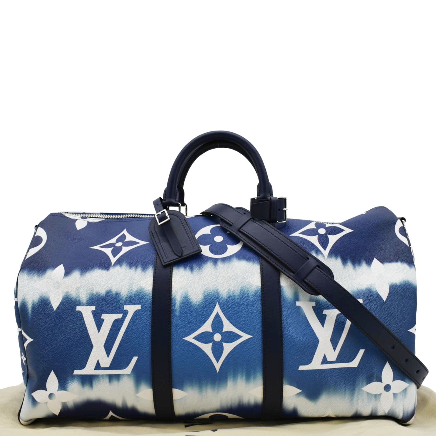 LOUIS VUITTON Keepall 50 Monogram Escale Bandouliere Travel