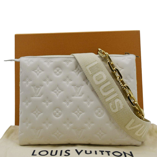 LOUIS VUITTON Coussin PM Monogram Embossed Leather front look