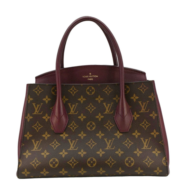 LOUIS VUITTON Florine Monogram Canvas Shoulder Bag Burgundy