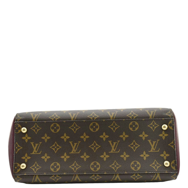 LOUIS VUITTON Florine Monogram Canvas Shoulder Bag Burgundy