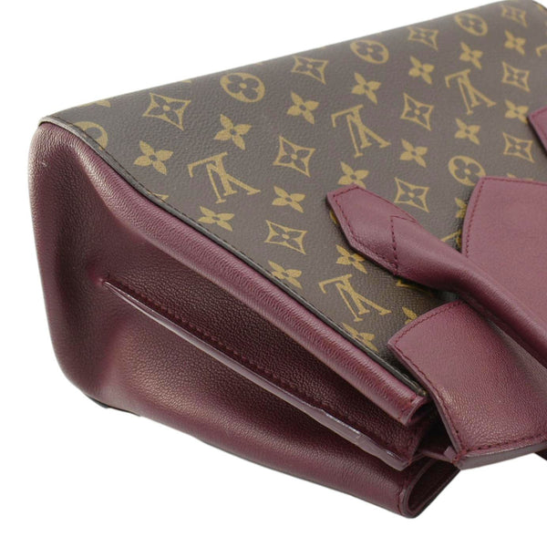 LOUIS VUITTON Florine Monogram Canvas Shoulder Bag Burgundy