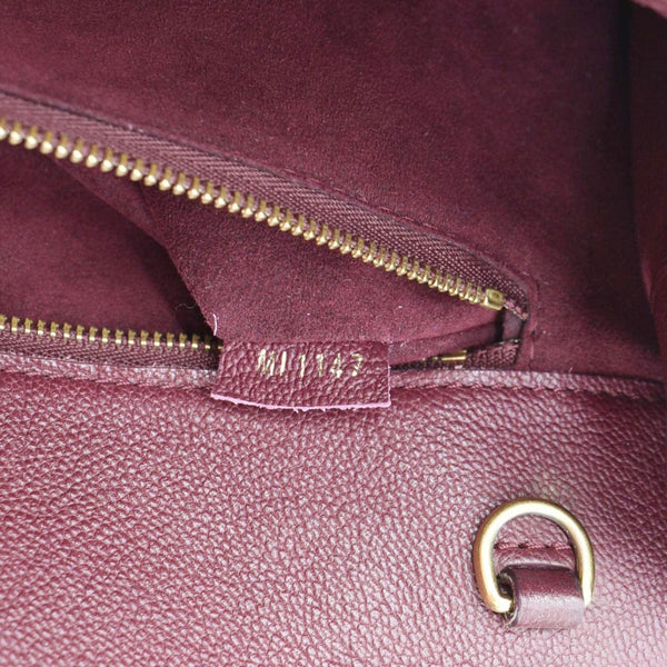 LOUIS VUITTON Florine Monogram Canvas Shoulder Bag Burgundy