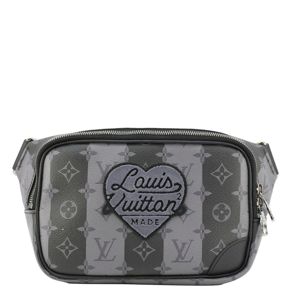 LOUIS VUITTON Modular Sling Monogram Eclipse Shoulder Bag Black