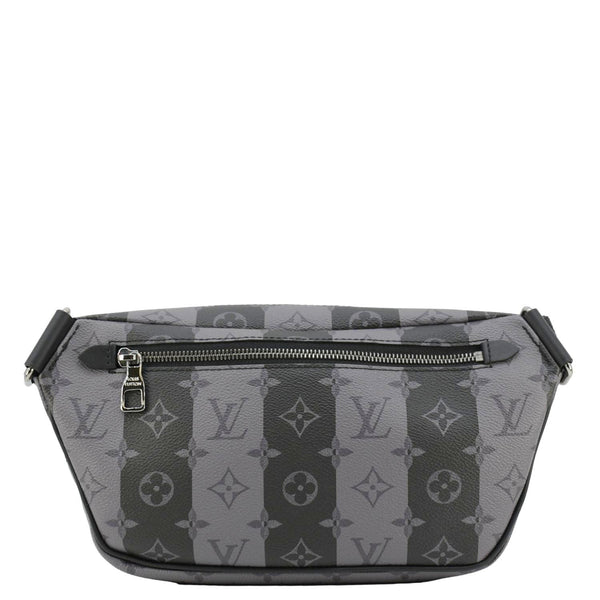 LOUIS VUITTON Modular Sling Monogram Eclipse Shoulder Bag Black