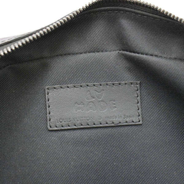 LOUIS VUITTON Modular Sling Monogram Eclipse Shoulder Bag Black