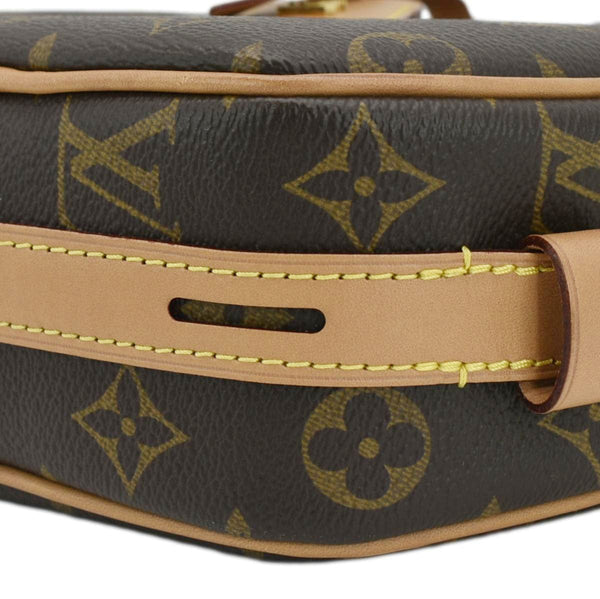 LOUIS VUITTON Boite Chapeau Souple Monogram Canvas Shoulder Bag Brown