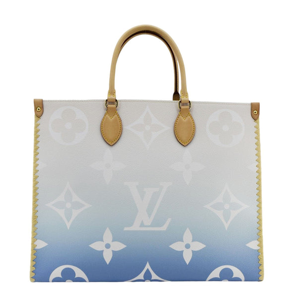 LOUIS VUITTON Okinawa Onthego GM By The Pool Canvas Tote Bag Multicolor