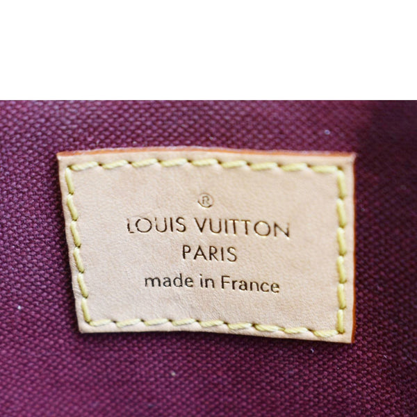 LOUIS VUITTON Petit Palais Monogram Canvas Shoulder Bag Brown